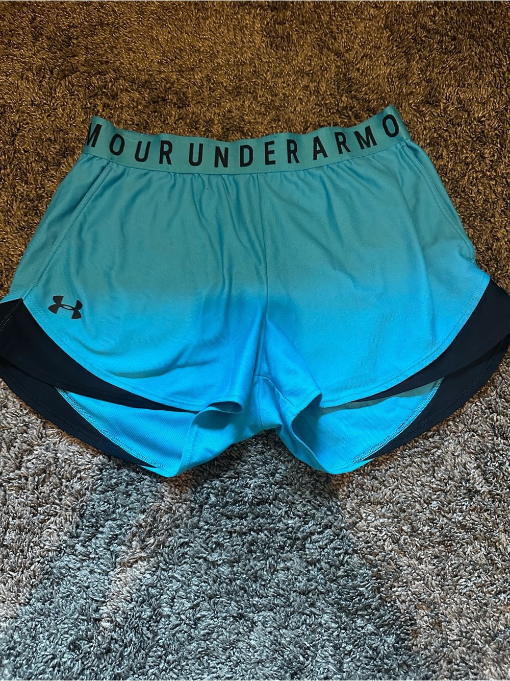 Under Armour Women's Aqua Athletic Running Shorts
